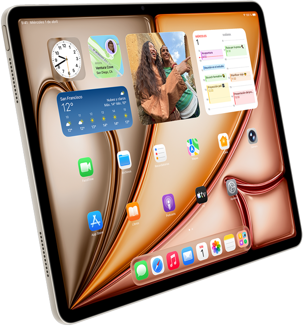 iPad Air blanco estrella