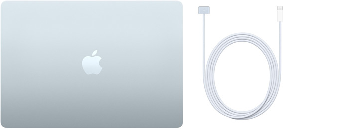 15-inch MacBook Air and USB‑C to MagSafe 3 Cable