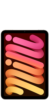 Μπροστινή προβολή ενός iPad mini.