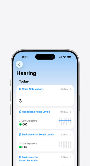Blue sound wave, Hearing Test icon