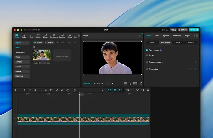 畫面展示 AI 工具
