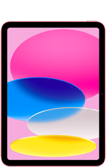 Вид спереду на iPad.