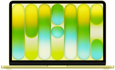 MacBook Neo 13-inch in citrus colour