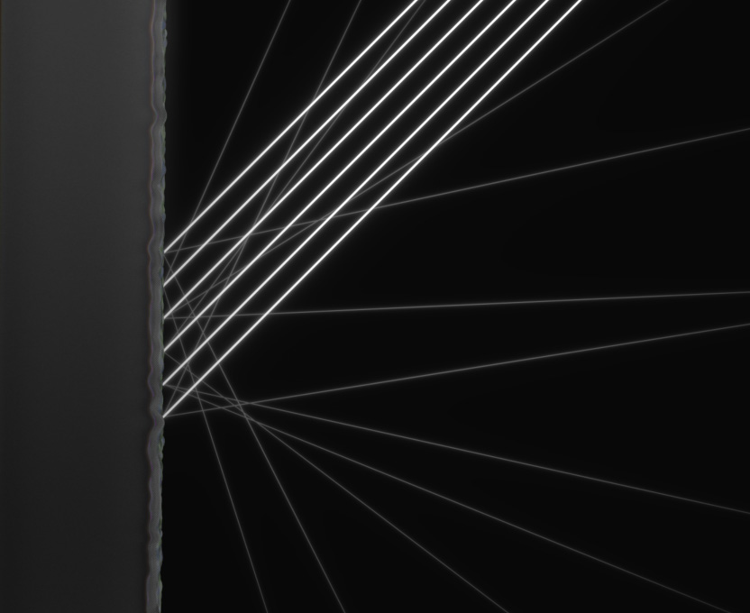 Wenn Lichtstrahlen auf ein Display mit Nanotextur treffen, werden Spiegelungen minimiert. Das hilft, Ablenkungen zu vermeiden, und sorgt gleichzeitig für ein beeindruckendes Seherlebnis